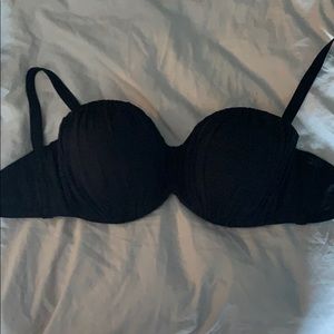 EUC 36D swim top with removable straps